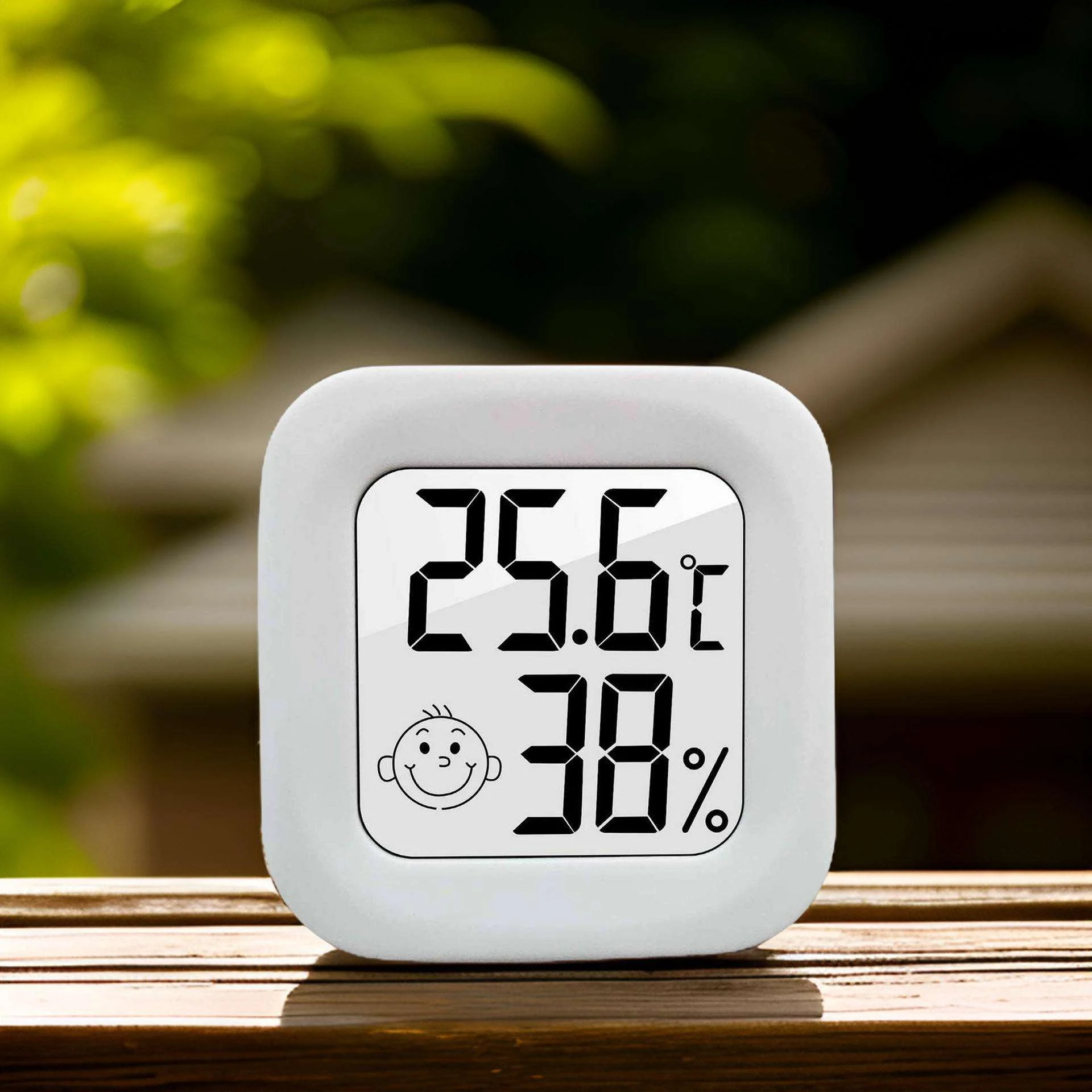 Factory Wholesale Mini LCD Babyroom Temperature and Humidity Sensor Indoor Thermometer Digital Hygrometer With Strong Post