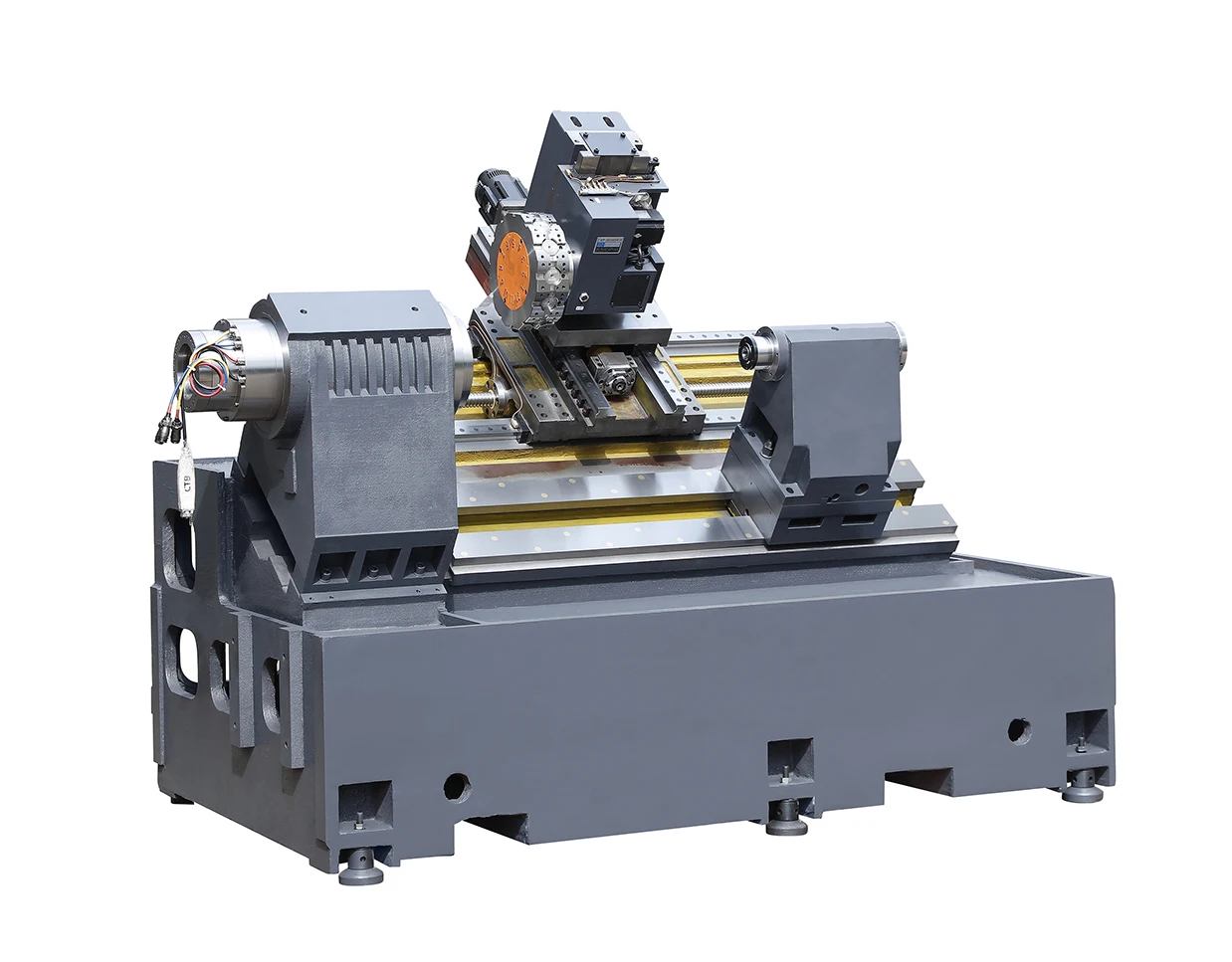 Dual Spindle Cnc Lathe Turning Center TX500ESY with Power Turret