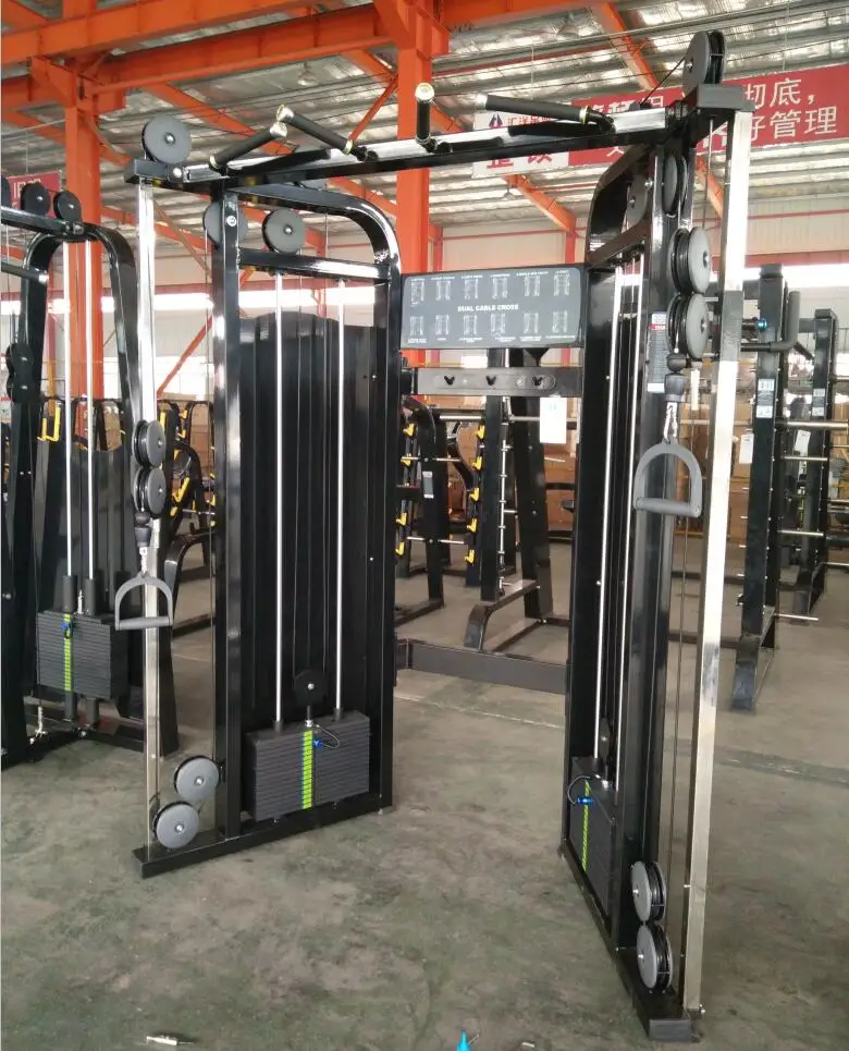 Baru Desain Kabel Crossover Peralatan Gym Fungsional Pelatih Smith Mesin  TF23 - Main Image