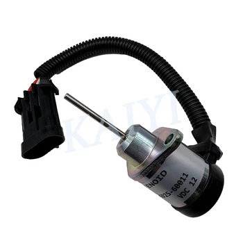 1G925-60011 1503ES-12A5UC4S 6691498 Shut Off Solenoid Valve 12V Stop Solenoid for Kubota V2203 Bobcat S130 S150 S160