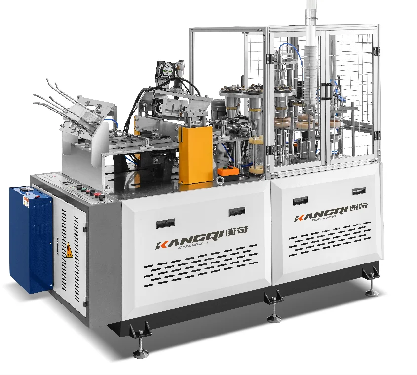 Double Wall Corrugated Paper Coffee/Milktea/Tea Cup Personalized Paper Folding Machine PLC 80 Pcs/Min Production Capacity China manufacture