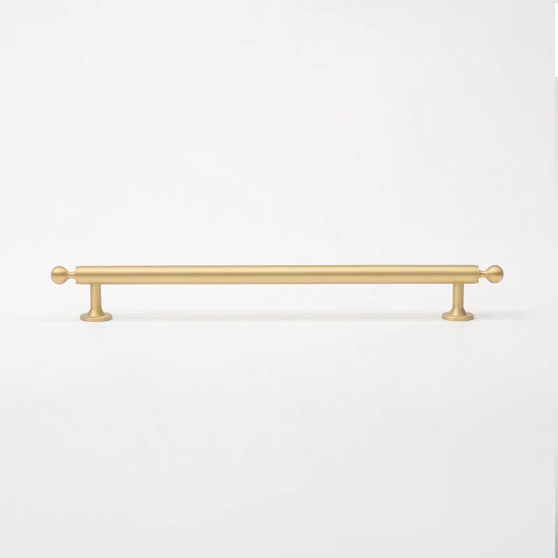 Qiansi Vintage Solid Brass Handle And Knob Furniture Hardware Cabinet ...