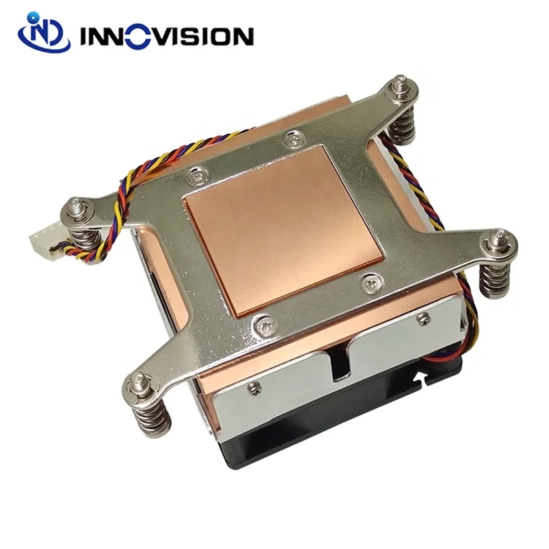 Active LGA2011 Narrow 2U Server CPU Cooler for Intel Xeon Heatsink CPU Cooler Fan