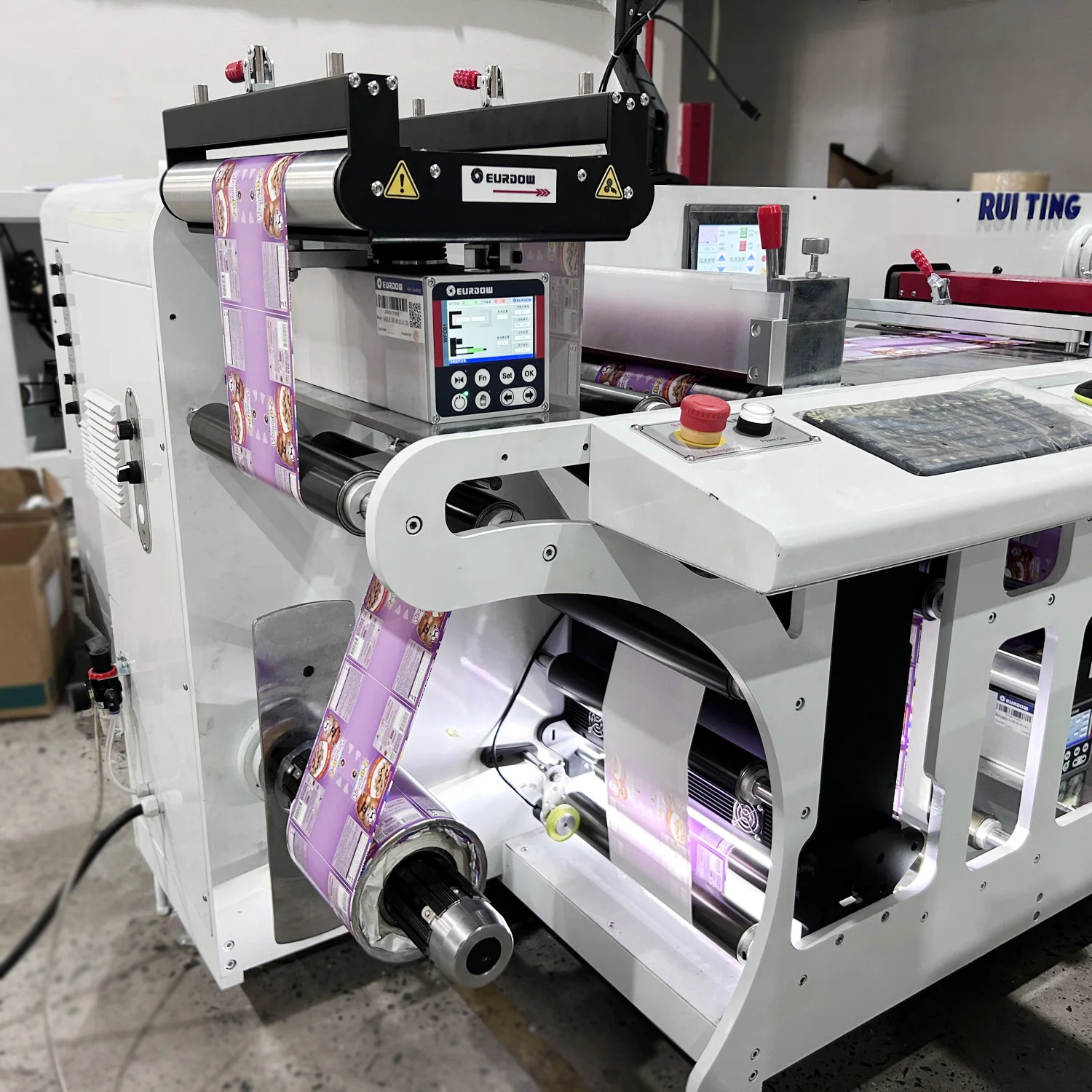 RT-350 New Model Automatic Label Inspection Machine with 4K Camera