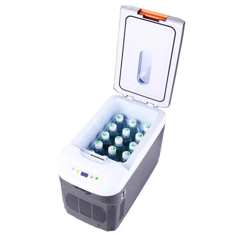 Портативный автомобильный мини-холодильник, 25 л, 12 В/24 В/220 В