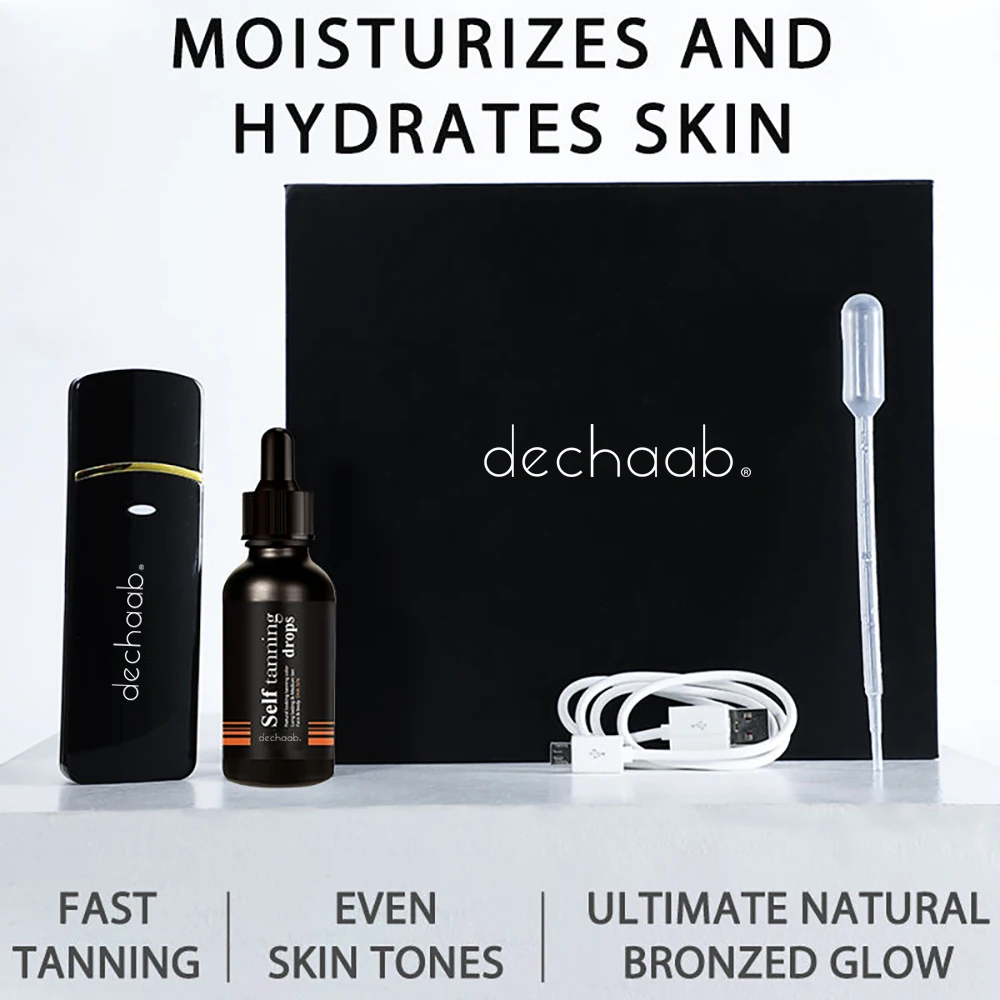 Private Label Body Self Tanning Solution Set Fake Instant Tan Custom