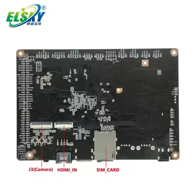 Новый Android материнская плата с двумя камерами процессор Rockchip RK3288 2G/4G/8G/16G RAM HD-MI LVDS EDP 6 * USB 2 0 4 COM 1 или RJ45 LAN для