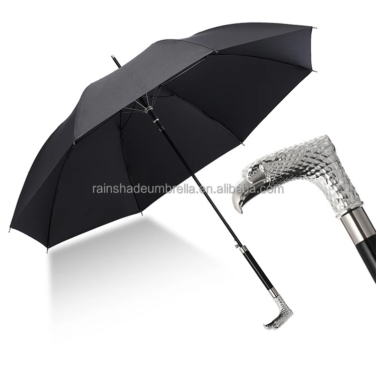 High End Design Animal Head Handle Umbrella Animal Head Long Handle Umbrella Customized Business