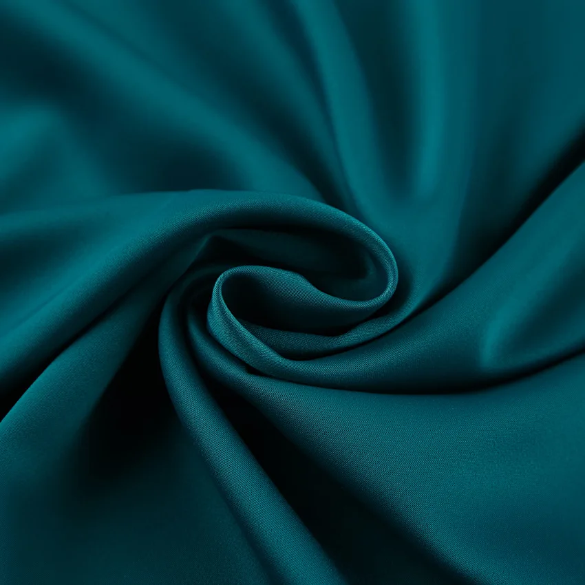 Elegant Satin Sleepwear Long Sleeve Ruffle Trim Homewear 2026 — detail