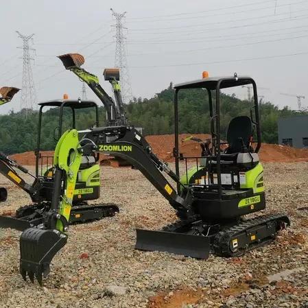 ZOOMLION ZE18GU 1.8 Ton Hydraulic Crawler Excavator with 0.04 Cbm
