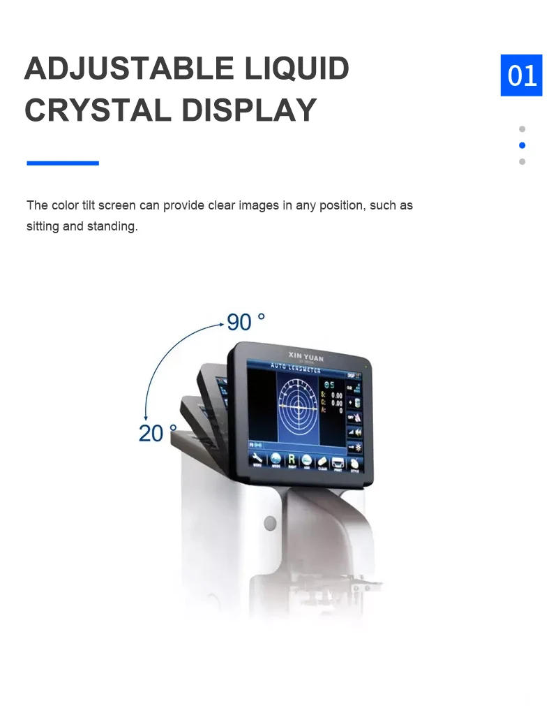 Rightway Brand  Hot Sale Optical Equipment Digital Auto Lensmeter JD-2600B Lensometro