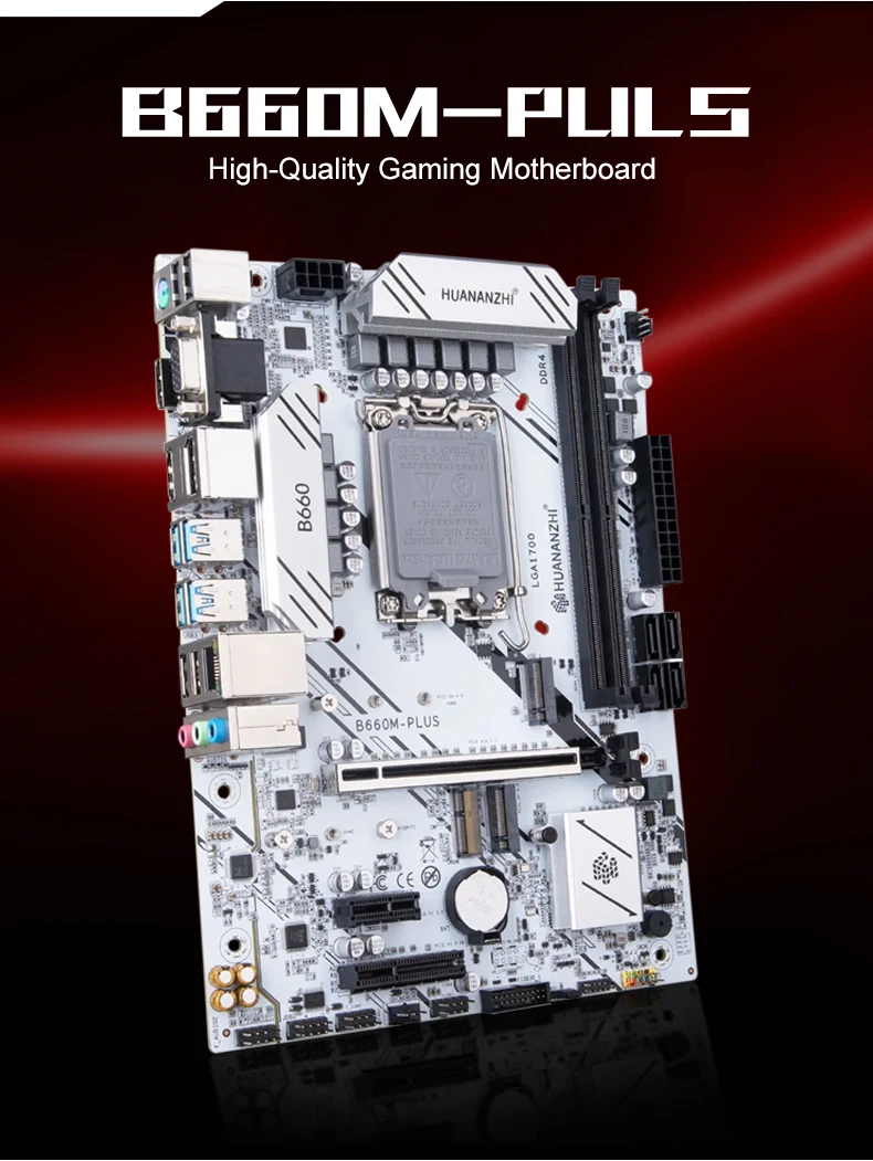 Huananzhi B660m Plus Computer Motherboard Ddr4 Ram Pc Gaming ...