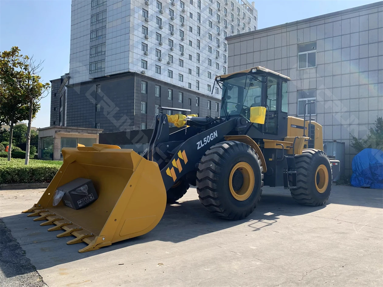 5 Ton Front Loader 3 Cubic Meters Loader ZL50GN Wheel Loader with Factory Price