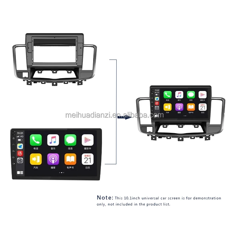 Meihua Car Video Radio Frame For Nissan Teana Maxima J32 20092013 With