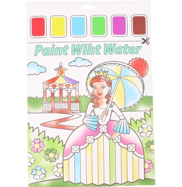 product high quality custom printing multiple theme styles children education painting coloring book-24