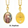 Gold-lift tree pendant