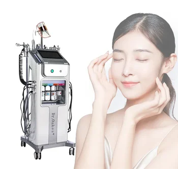 11 In 1 Hydro Dermabrasion Facial Machine Aqua Peeling Jet Peel Diamond Dermabrasion Salon Beauty Equipment Face Care US Plugs