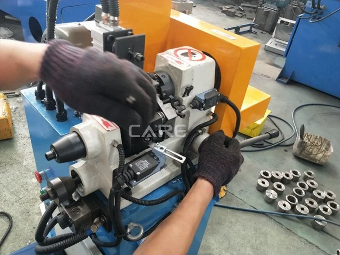 New High Speed Single End Pipe Bar Facing and Chamfering Machine
