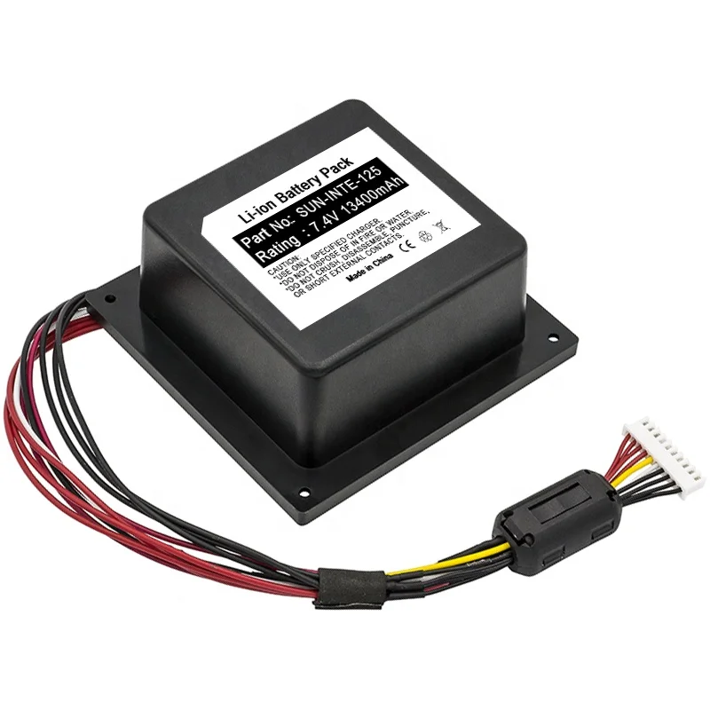 7.4V 13400mAh Li-ion SUN-INTE-125 2INR19/66/4 GSP-ICR2S4P-PB350A battery for Speaker