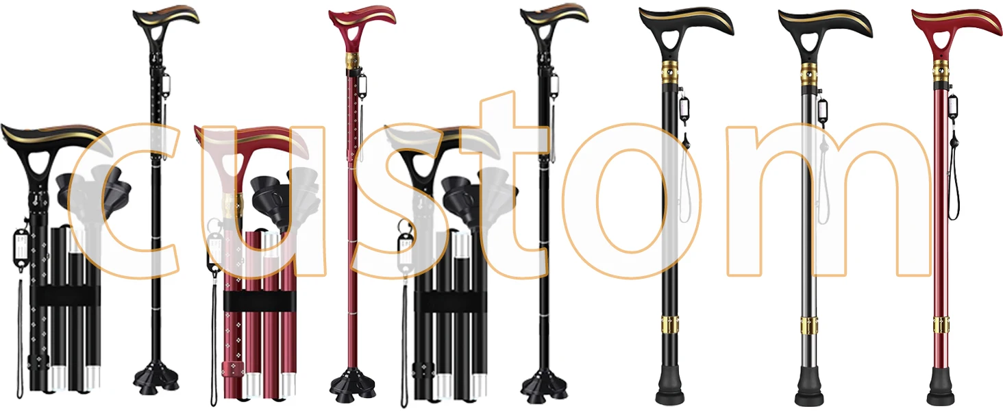 Usb Cane Smart LED Light Walking Cane for Men Women - Adjustable & USB Chargeable