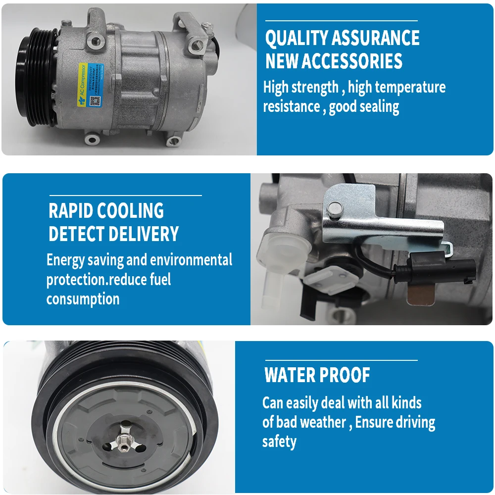 OE A0022304811 Car Conditioning Compressor air Compressor Car Compressor Car Cooler  for Mercedes Benz W169 W245 B200
