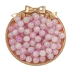 Cuentas de Vidrio Esmaltado de 10mm - Rosa