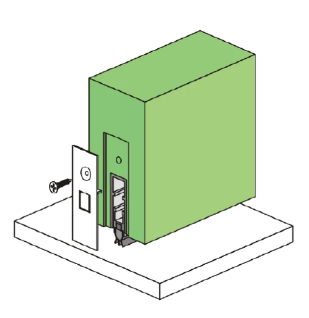 AUTOMATIC DROP DOWN MORTICED DOOR BOTTOM SEAL