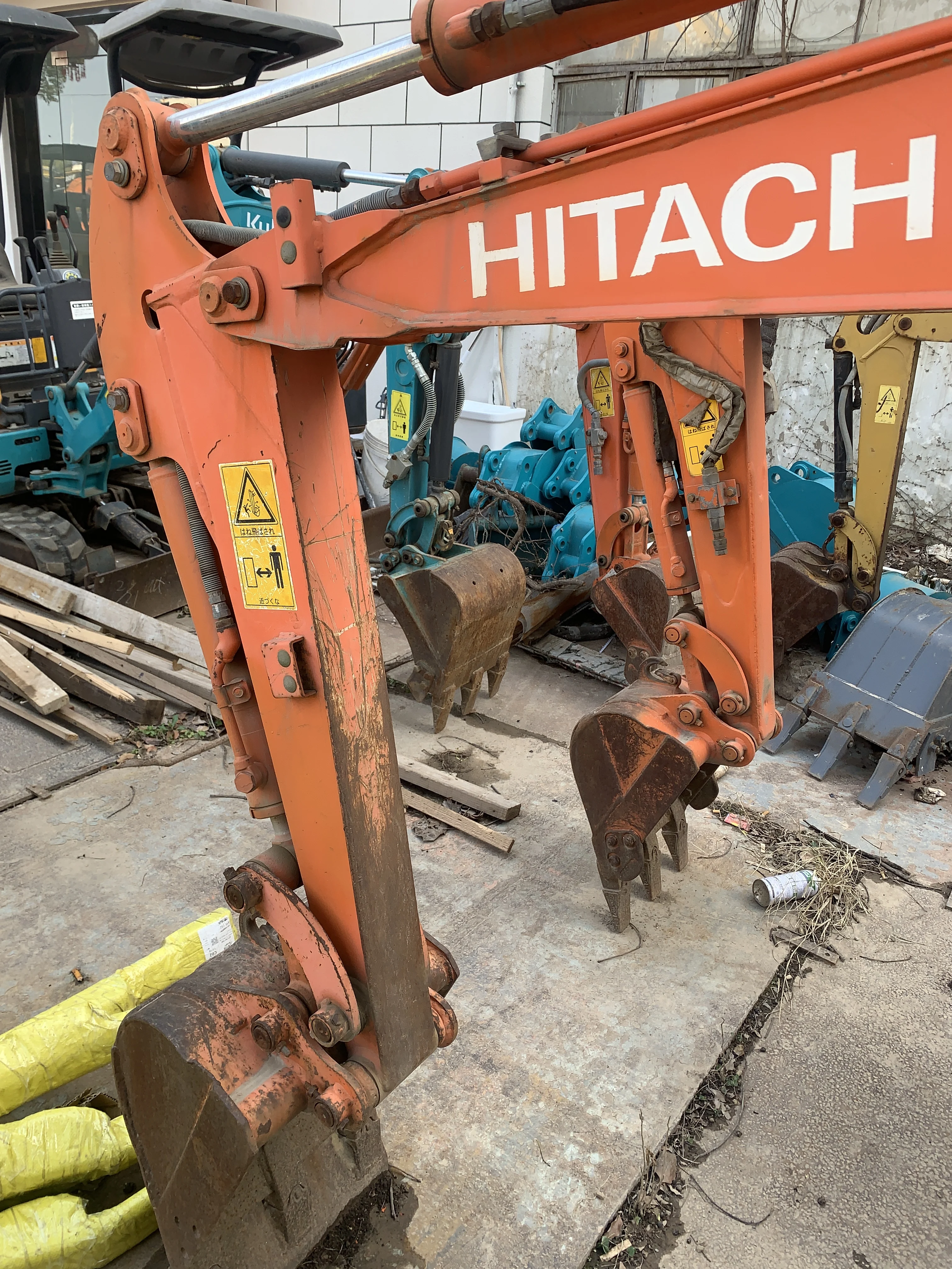 Used Hitachi ZX 17U Mini Crawler Excavator Original From