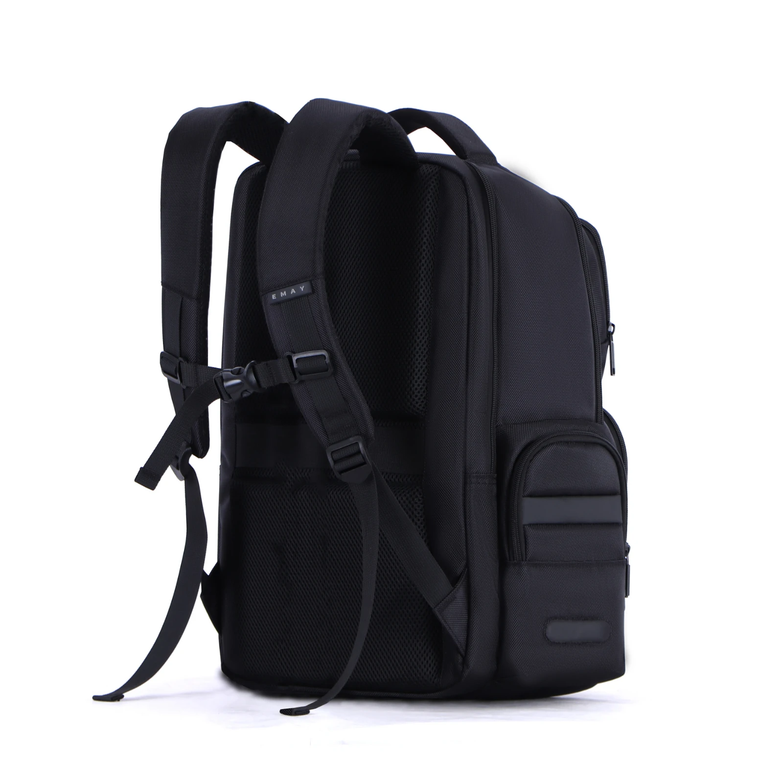 Designer Large 18 Inches Black Travel Men's Back Pack Bag Custom Business Laptop Backpack
