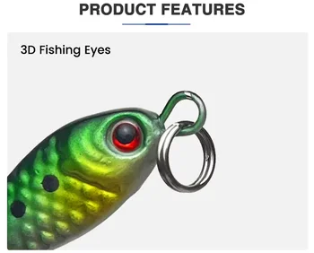 Burle JG-YLS Small Metal Artificial Hard Bait Sinking Lure for Saltwater Fishing Mackerel & Snapper – Metal Jig – view 5