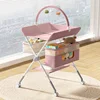 Rose (Ajouter un support à jouets et un panier de rangement à double niveau)