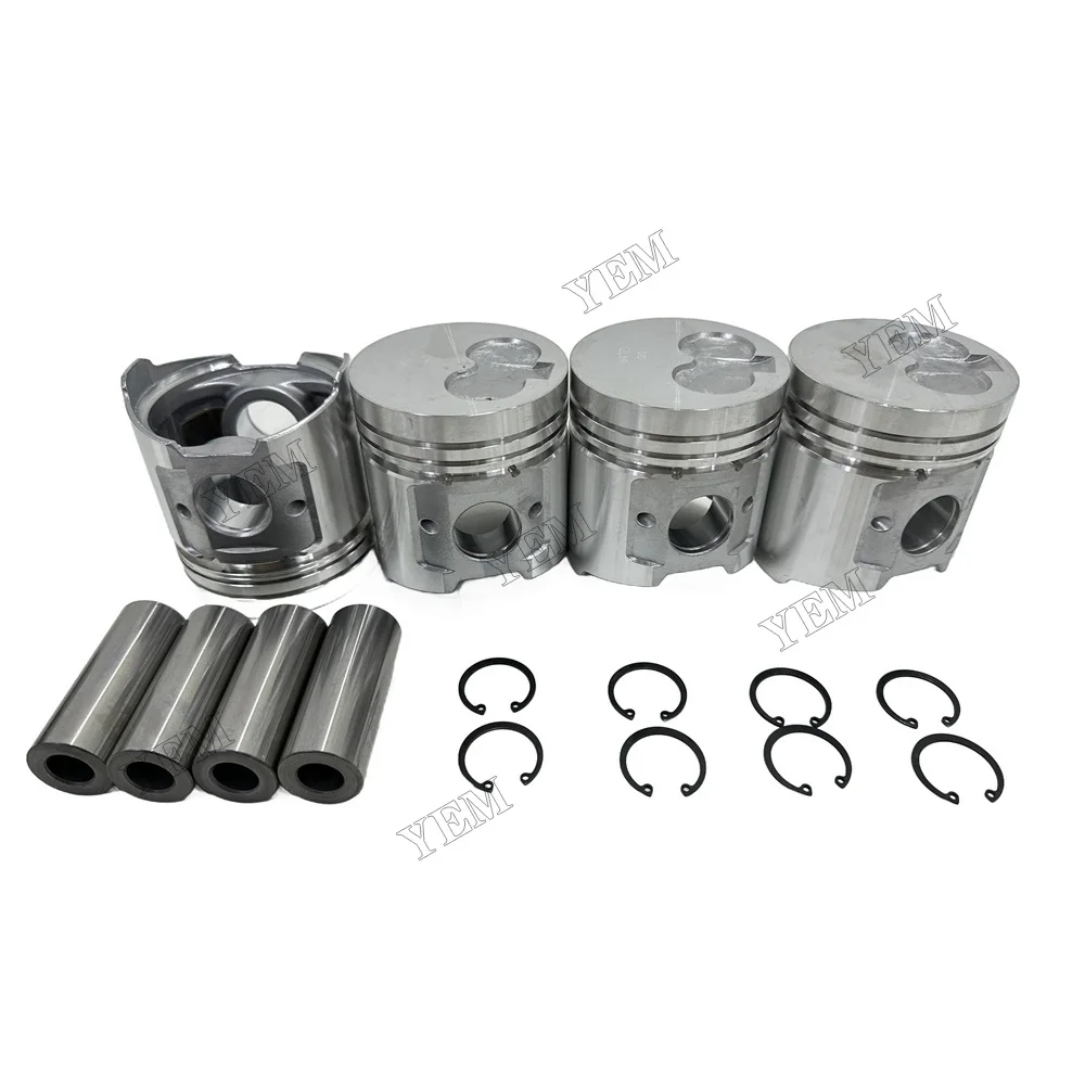 4TNE94 Engine Repair Kit For Yanmar Engine Kit Gasket Piston Set 4