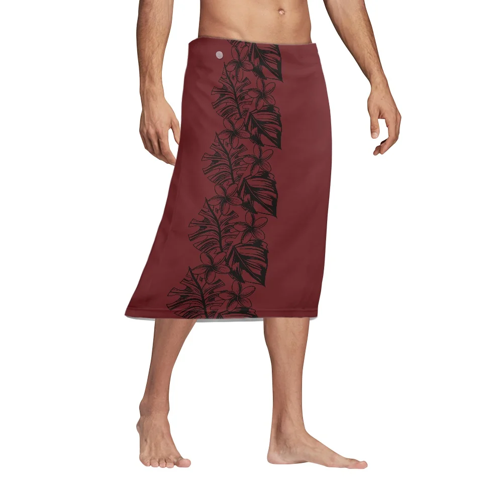 Sarong Pareo Polynesian Tribal Floral Totem Print Men Tube Skirt Custom   Hd7b9cc8c34ce49c0ab435e27d3908d0dL 