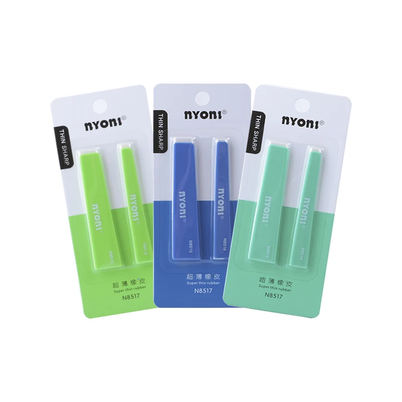 NYONI-N8517 профессиональное искусство ультратонкий ластик стирательная резинка для рисования