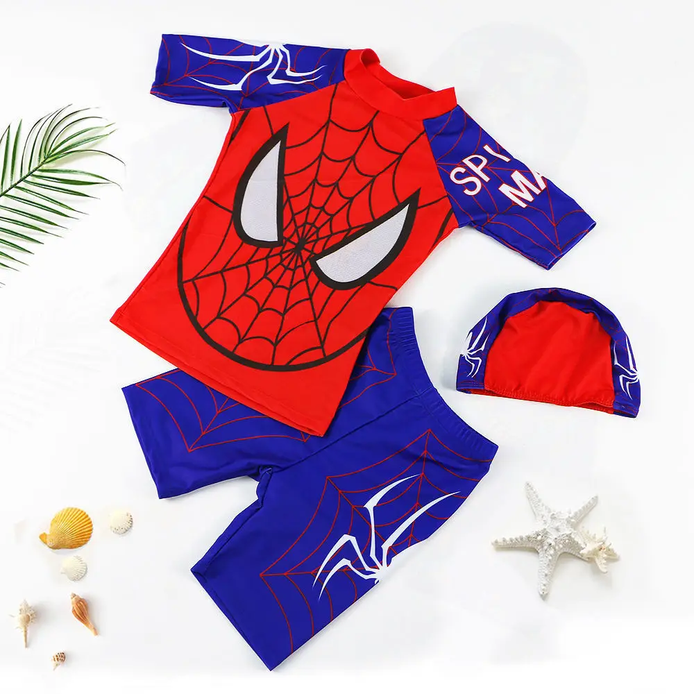 Big Boys Swimwear Spiderman Swimming Costume 10 Years Kids Swimsuit Girls  Rash Guard Two Piece Bathing Suits Swim Trunks| Alibaba.com