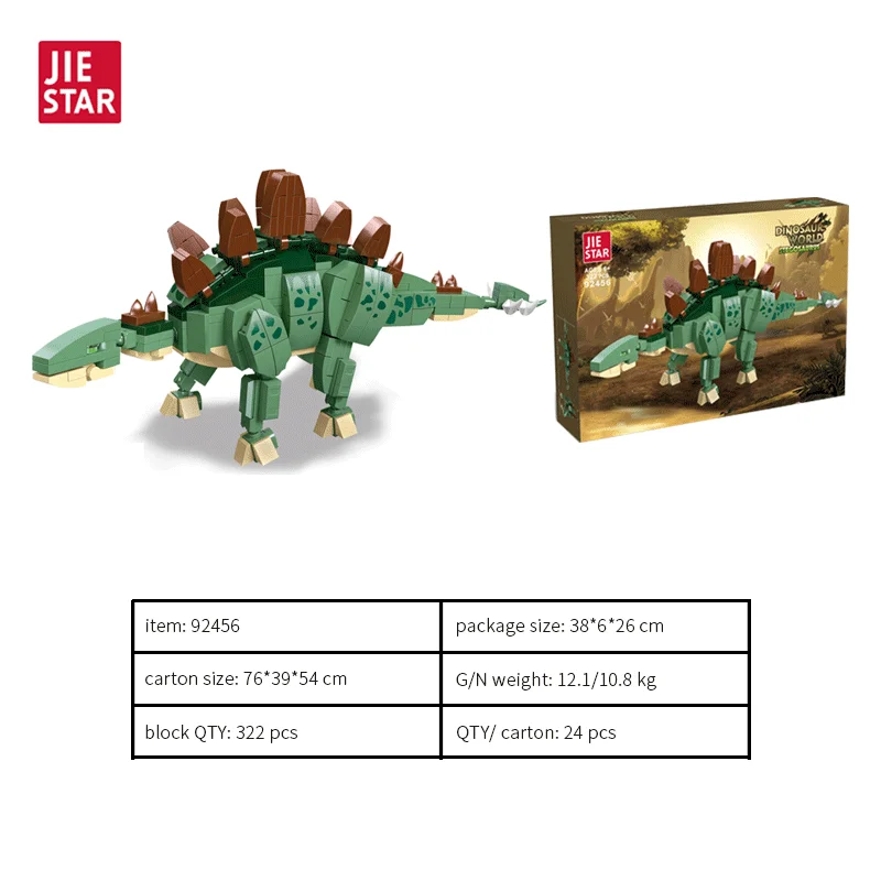 専用JG212★JG131同梱 2点セットSALE価格 JIESTAR TOYS Dinosaur Building Block Set - Educational STEM Toy