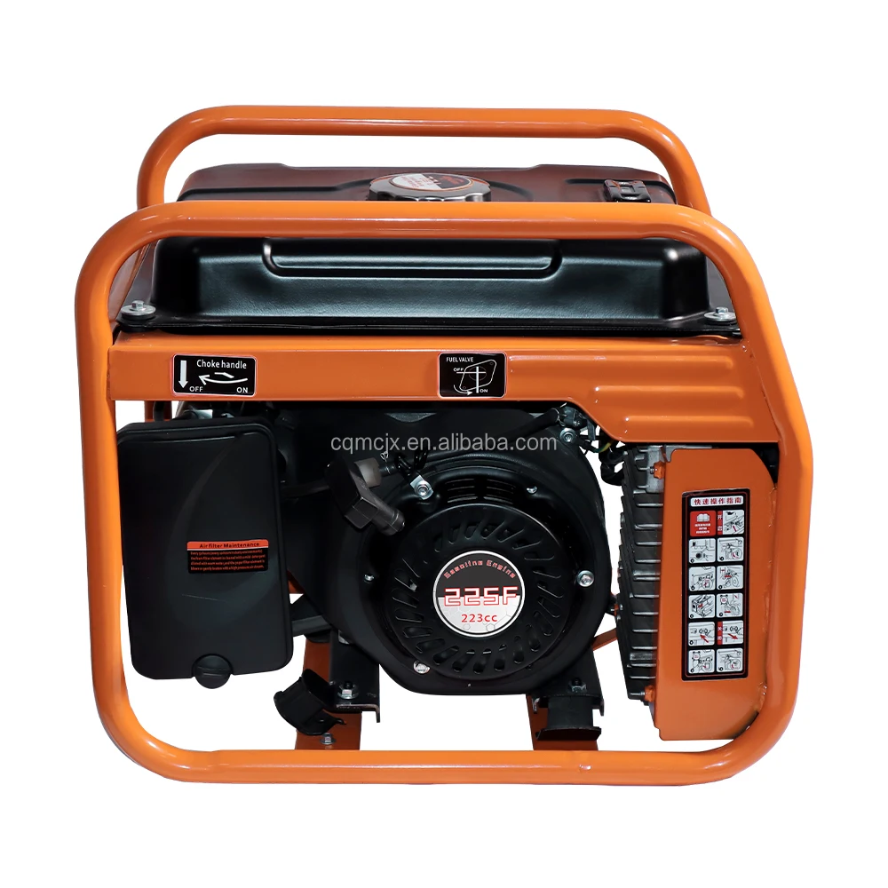 product 110v 220v single phase gasoline generators 4kw open frame inverter generator portable camping open frame power petrol generator-4