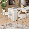 Beige + Iron + Boucle + Foam