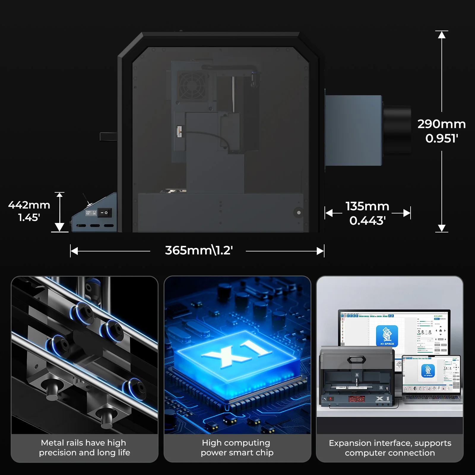 Xwitzeal X1 20w Mini Laser Machine - Precise Phone Glass Removal