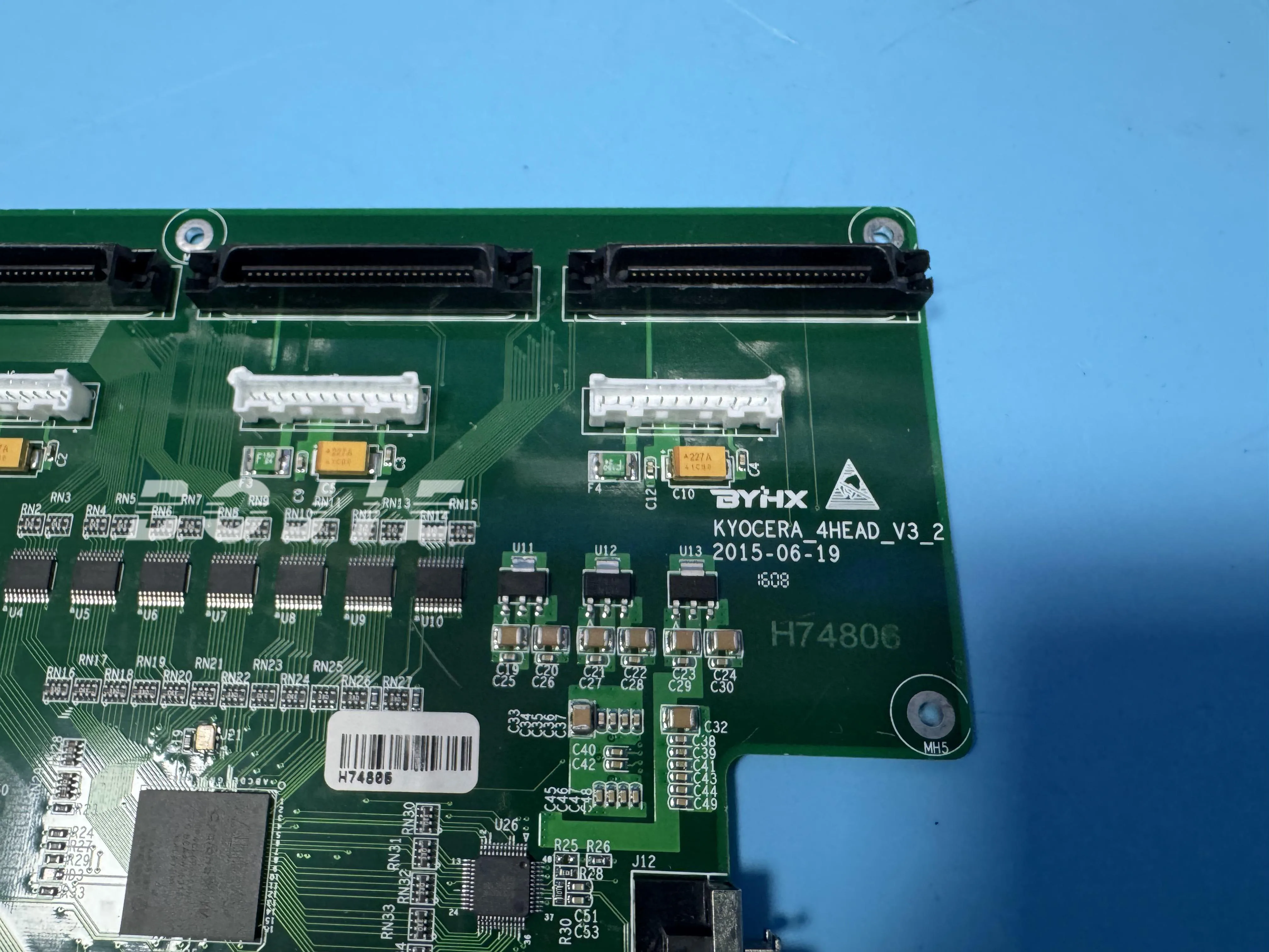 New BYHX Kyocera 4head Head Board V3.2 for Inkjet Printer