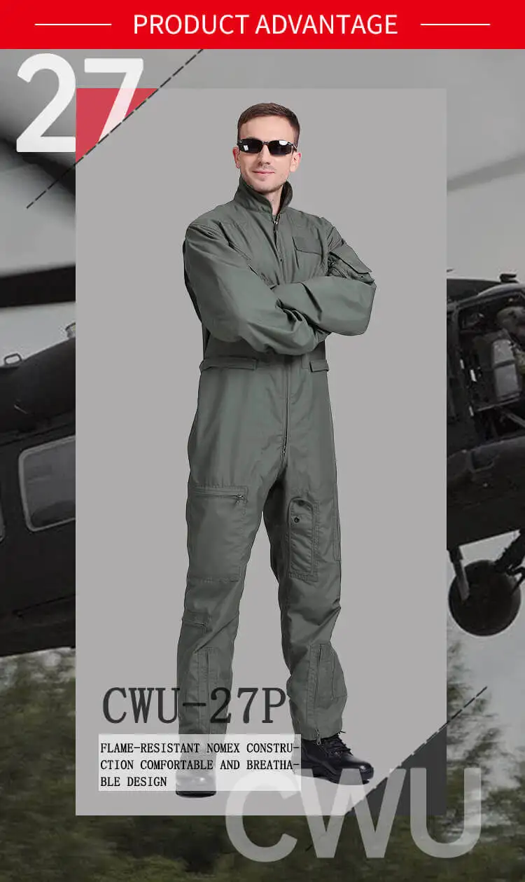 Nomex Pilot Jacket and Pants Jacket Pilot Uniform