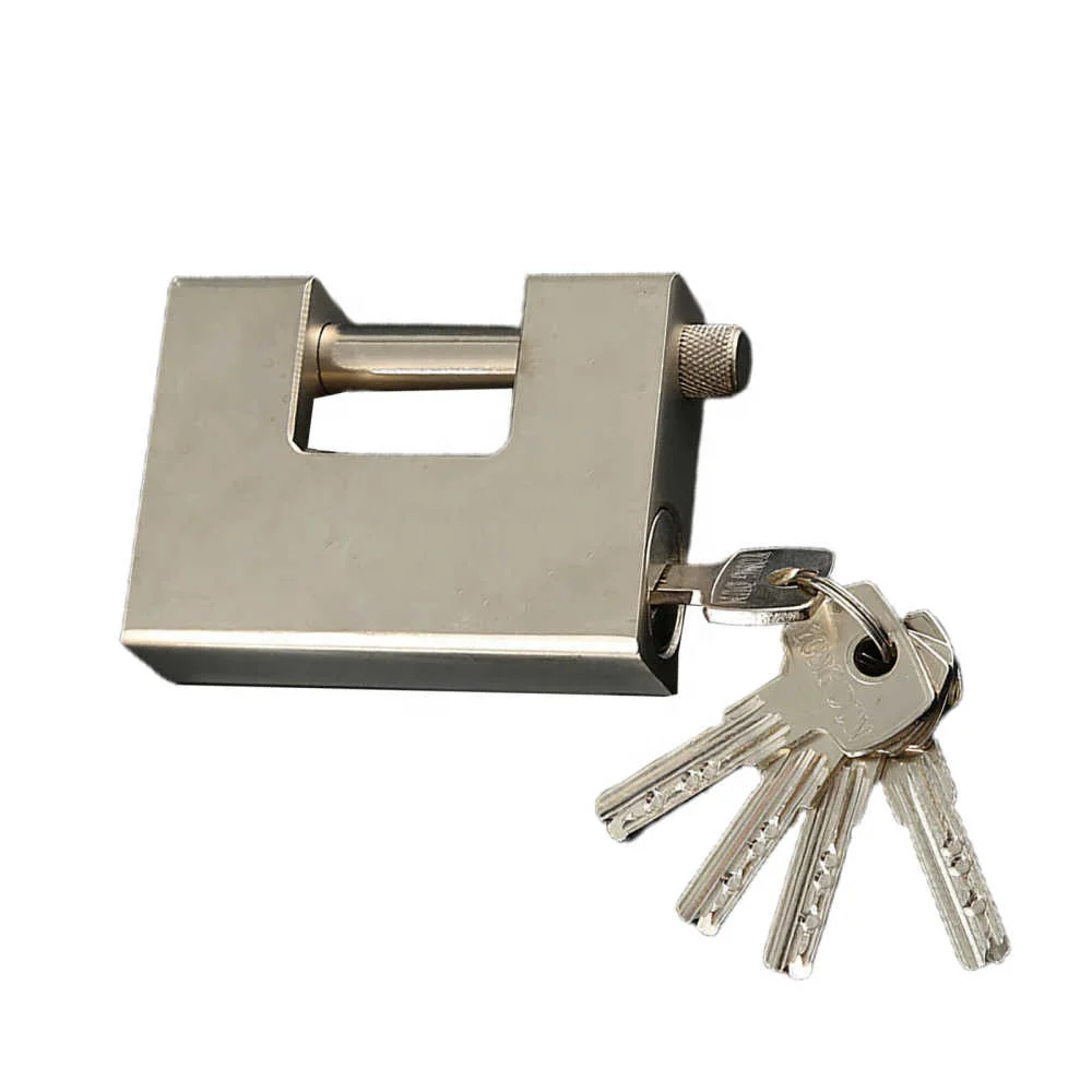 Lucchetto A Catena Robusto 94 Mm Lucchetto Con Catena Resistente Per Magazzino O Garage - 94 Mm, Serratura Di Sicurezza Catena Bicicletta Antifurto - Foto 3