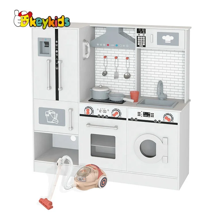Новое поступление Детские деревянные игрушки кухонный игровой набор с пылесосом