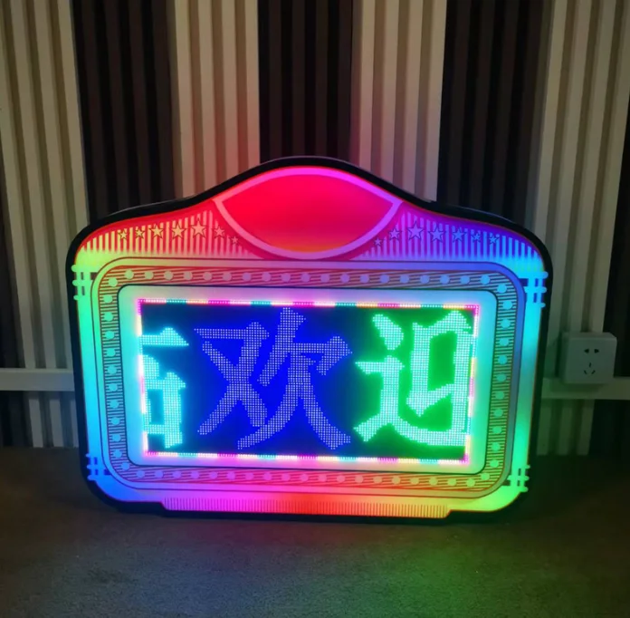 Customized Logo Led Marquee Sign Interchangeable Letter Message Board for Night Club Bar Led Letter Board