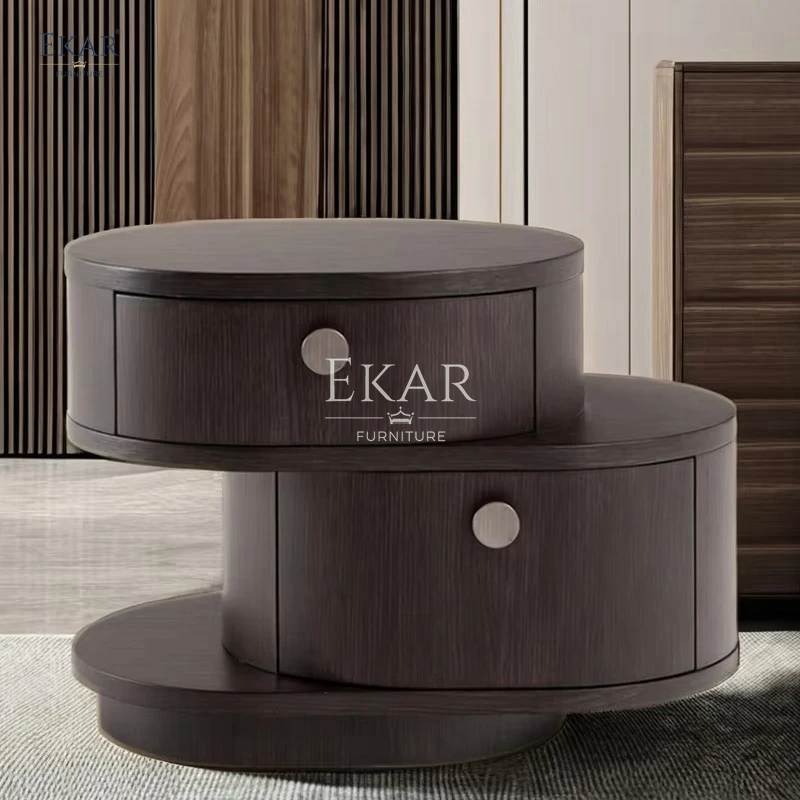 product sleek modern wooden bedside table with practical storage solutions for bedroom living room hotel or home bar-59