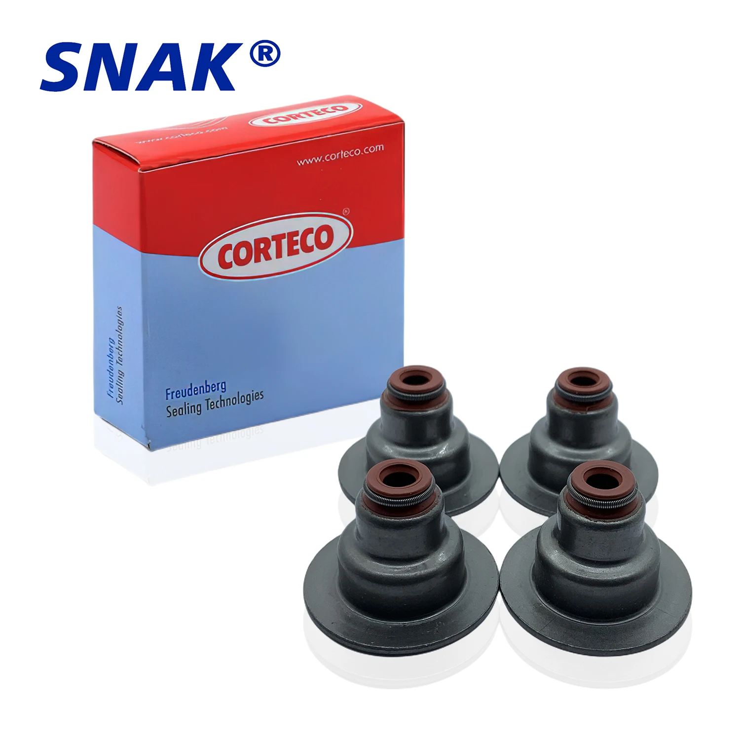 SNAK завод Corteco Elring клапан масляное уплотнение FKM FPM клапан масляное уплотнение стержень клапана двигателя уплотнение для автомобиля