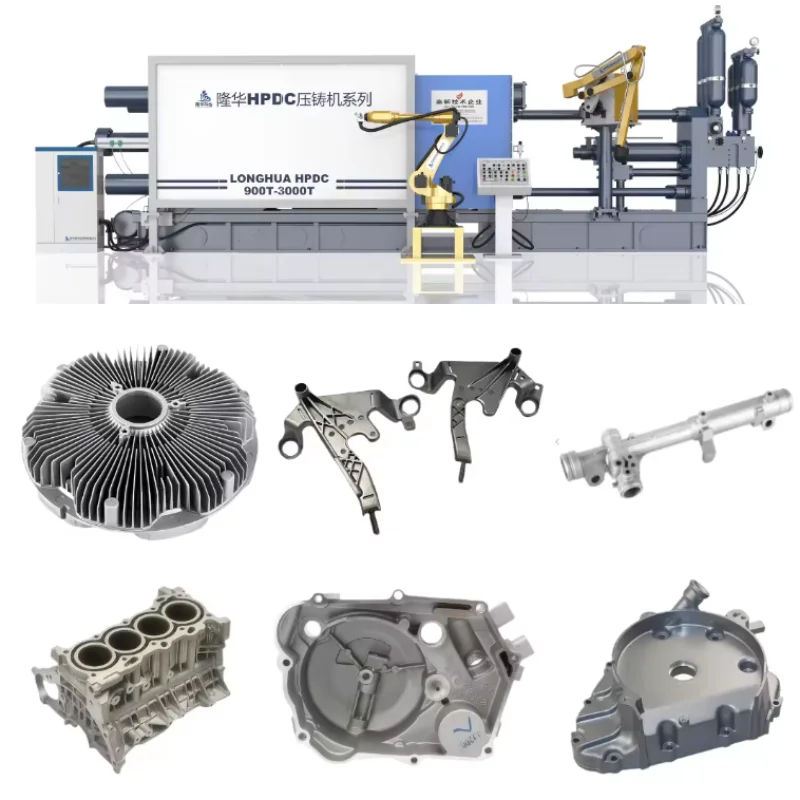 LH Motorcycle Accessories Series Aluminum Alloy Product Molds and Production Line Customization