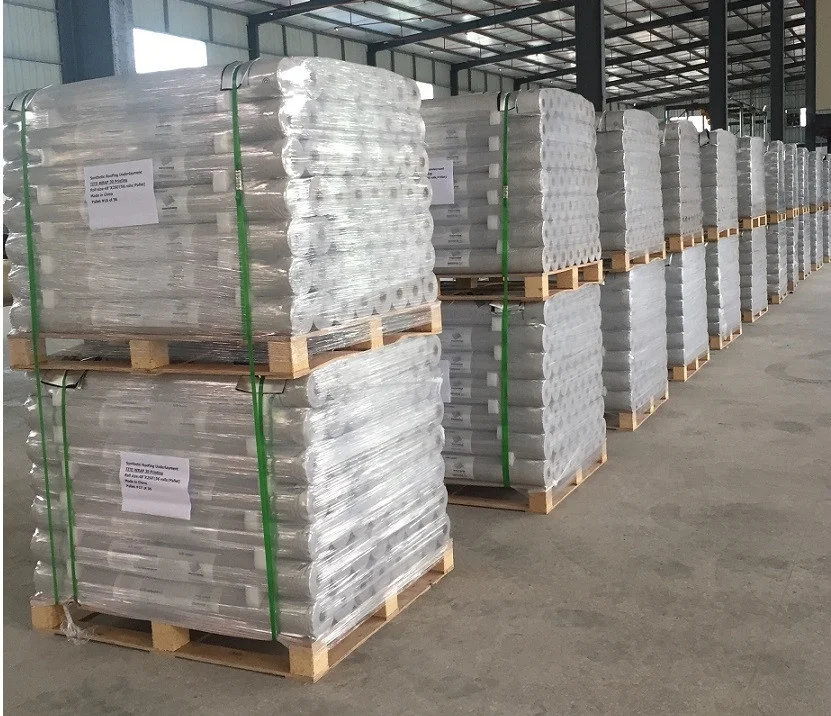 Astm Waterproof Antislip Synthetic Roofing Felt Uv Resistance Roof