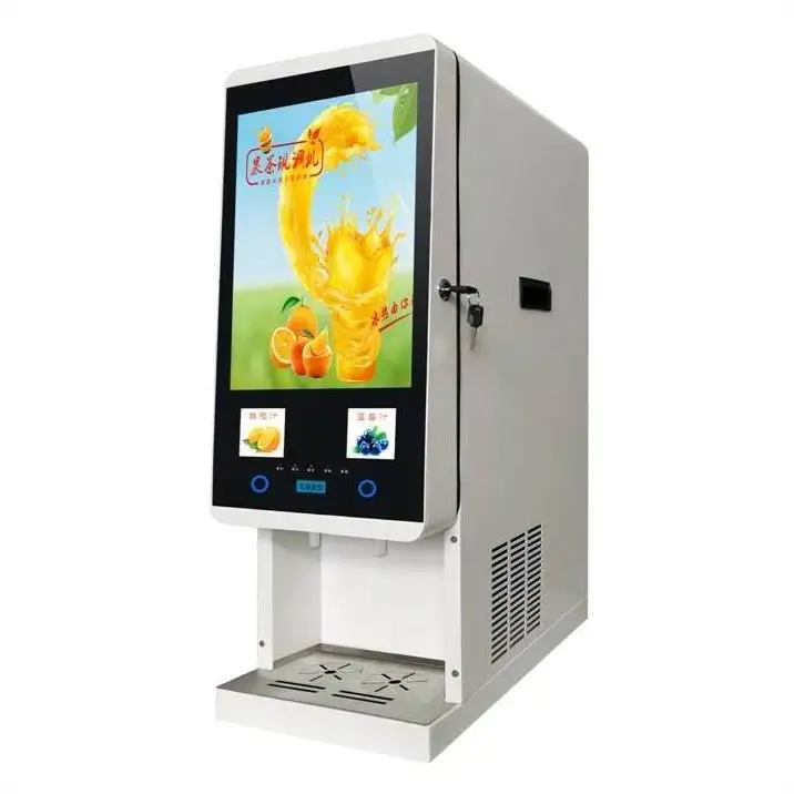 J20SC Cold Juice Vending Machine with Compressor Refrigerating System Coffee Vending Machine Good Hygiene and Food Safety