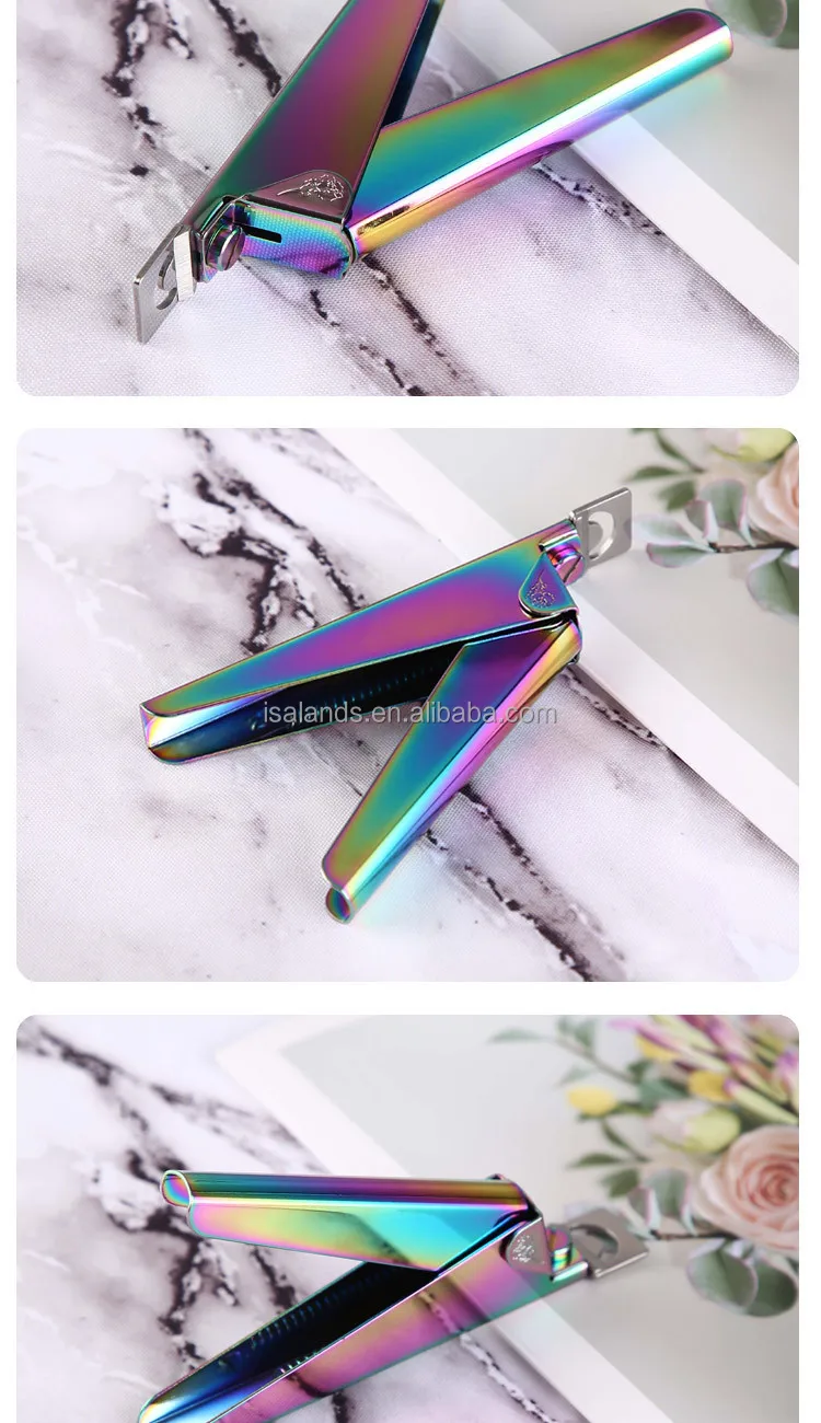 Nail Art Clipper French U Shaped Nail Cutter False Tips Edge Cutters